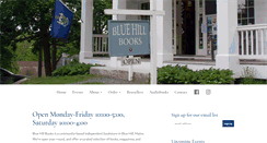 Desktop Screenshot of bluehillbooks.com